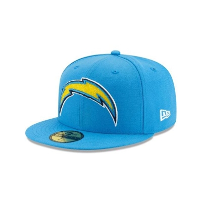 Los Angeles Chargers Gorra | New Era NFL Crystals From Swarovski 59fifty Fitted Cap Mexico - Azules